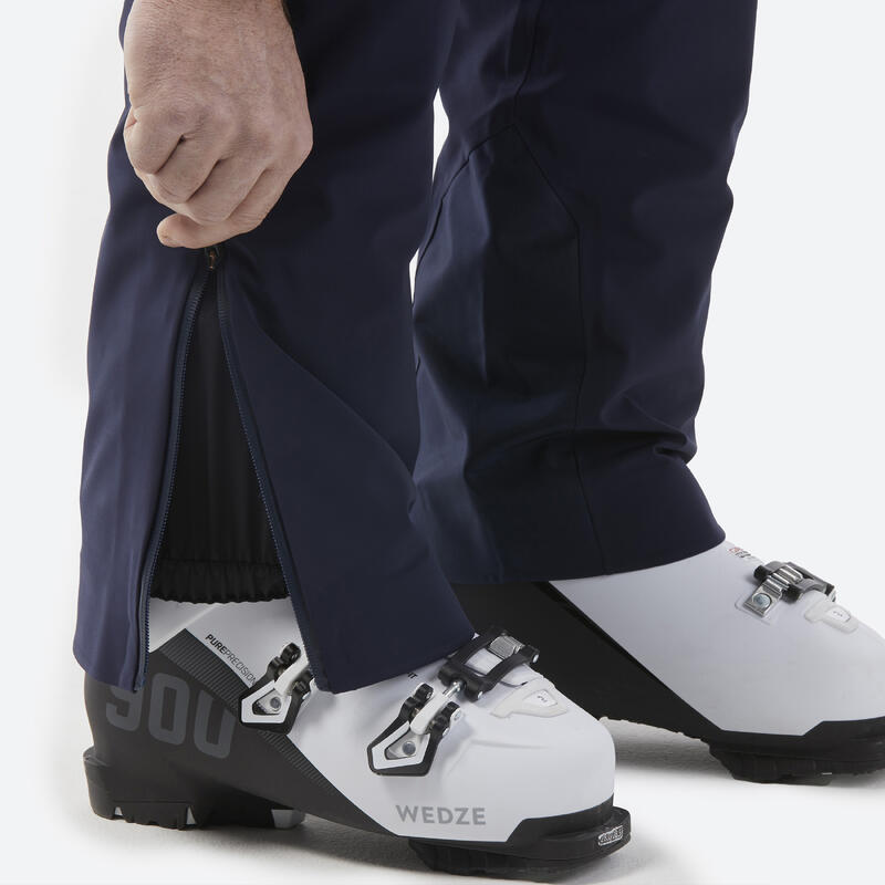 Pantalon de ski très respirant et imperméable homme, 900 noir