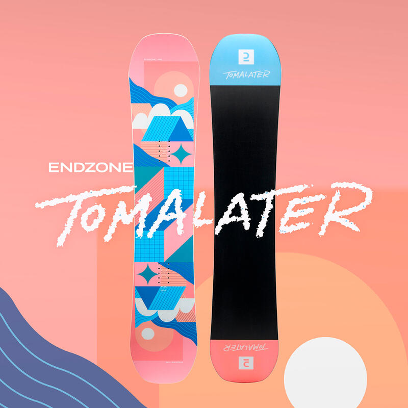 Planche de snowboard freestyle & all mountain femme - Endzone 500