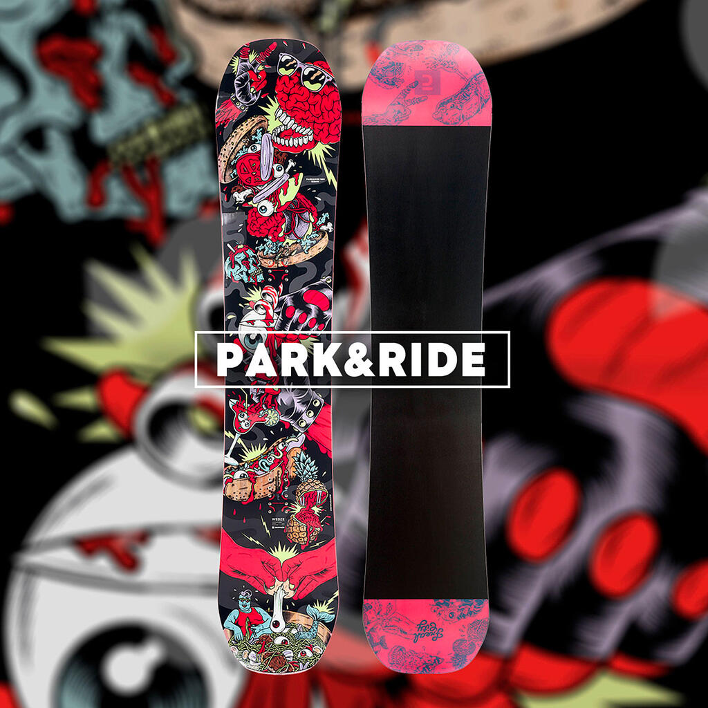 Uniseks daska za snoubording PARK & RIDE FREESTYLE & ALL MOUNTAIN