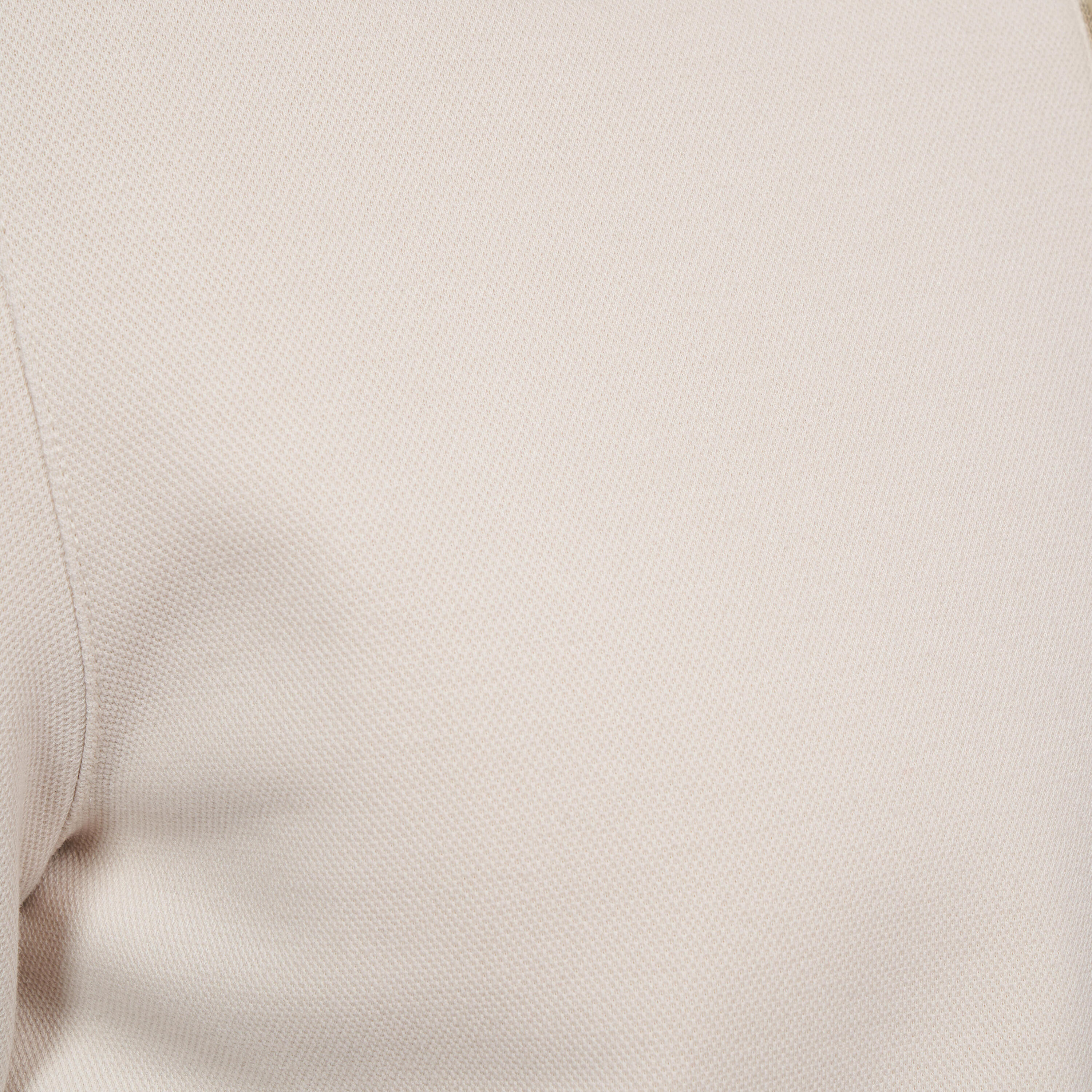 Sweat zippé golf homme, MW500 beige 6/6