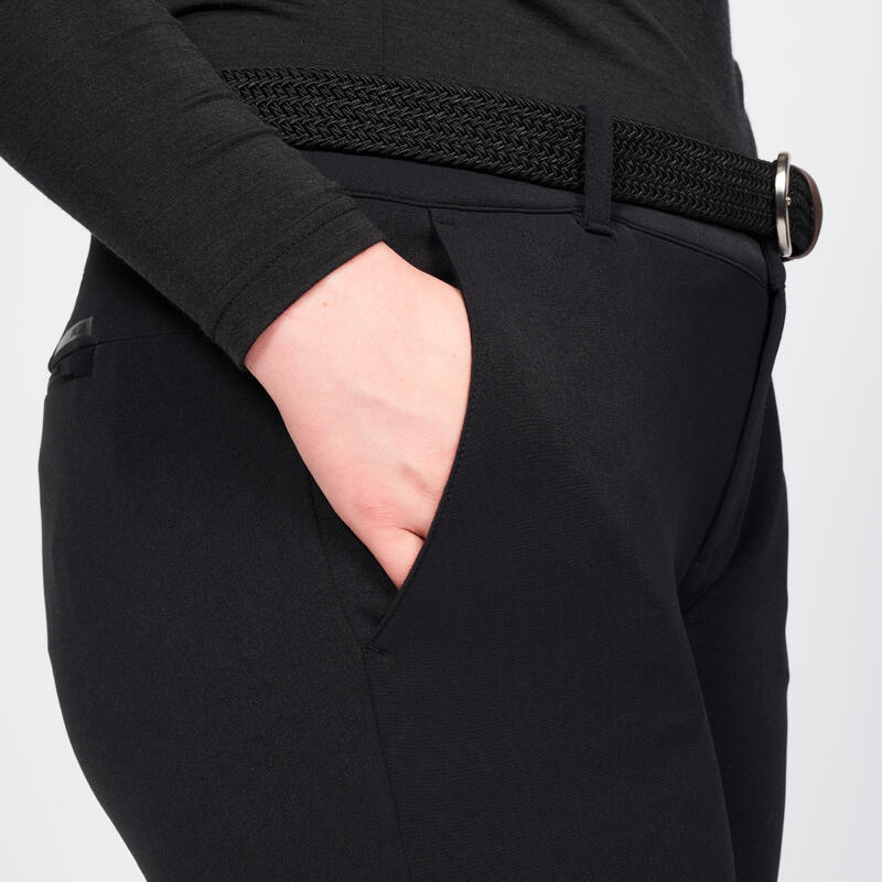 Pantalón de golf invierno Mujer - CW500 Negro 