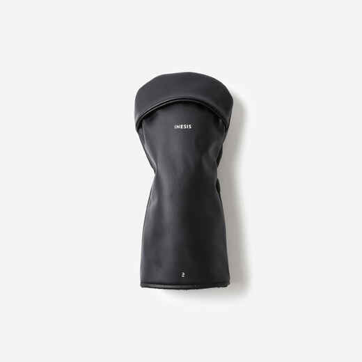 
      Golf Driver Head Cover - INESIS Black
  