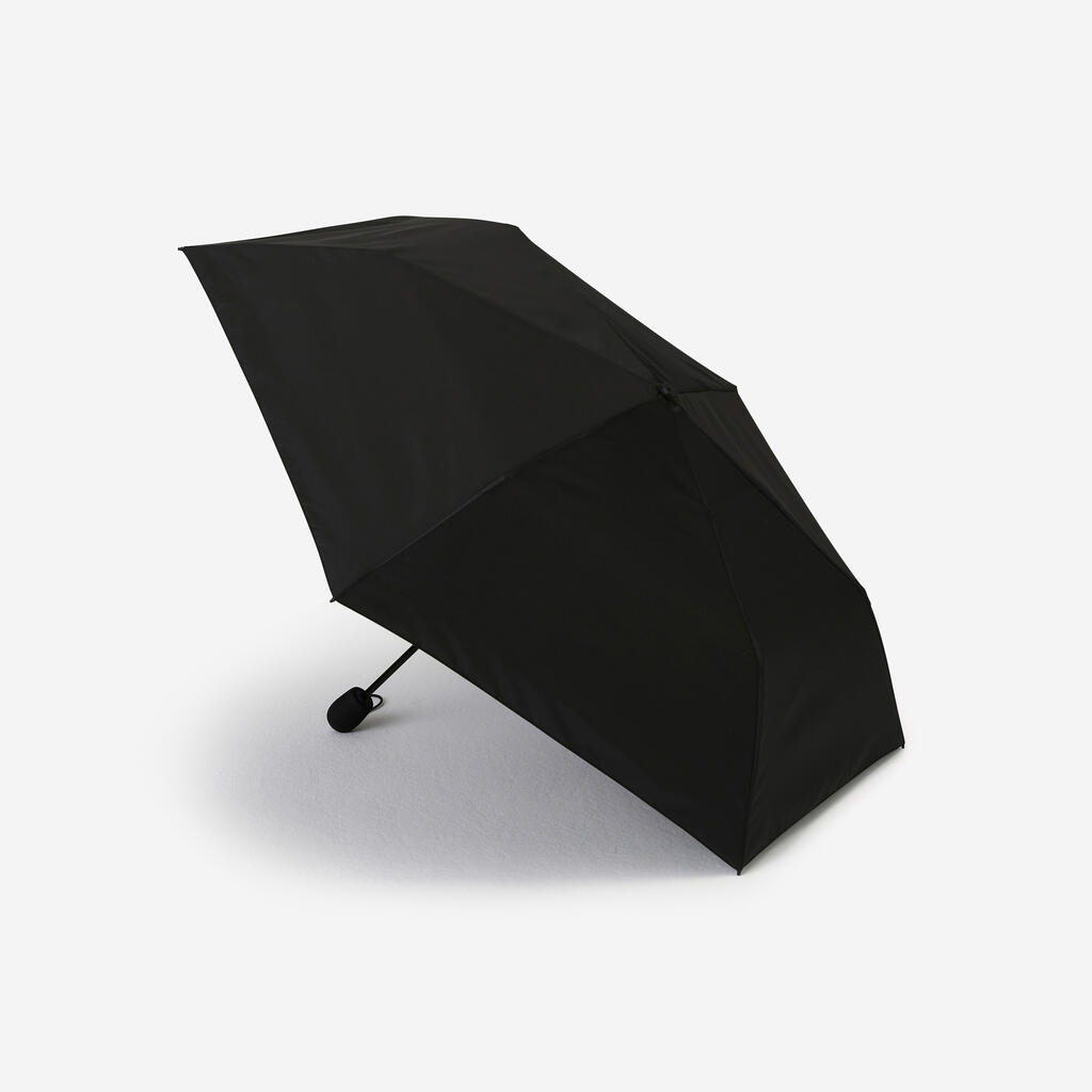 Sombrilla de golf  Inesis pequeña compacta con proteccion UV negro