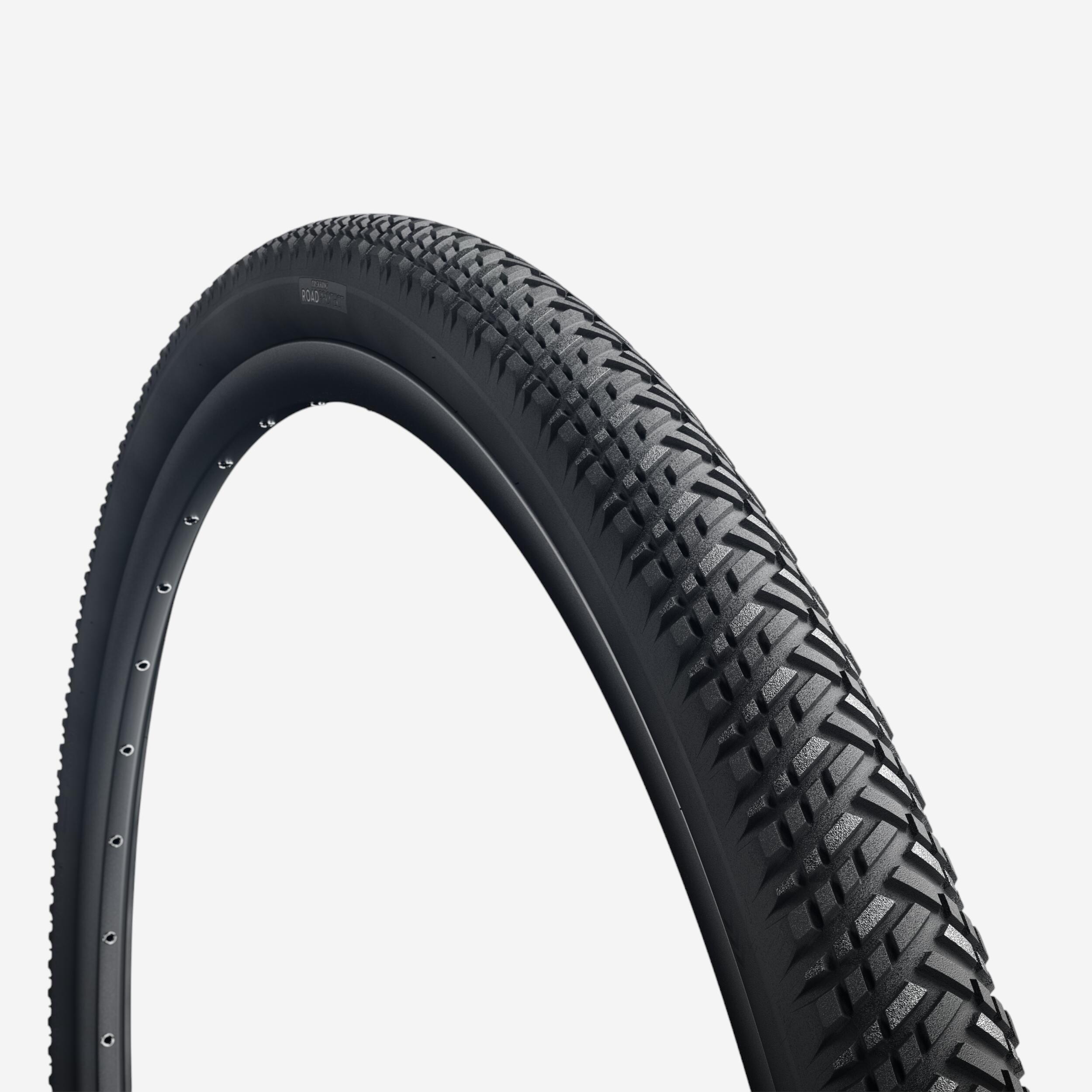 Bike Trainer Tire 700 x 25 c B'Twin Red Van rysel Decathlon