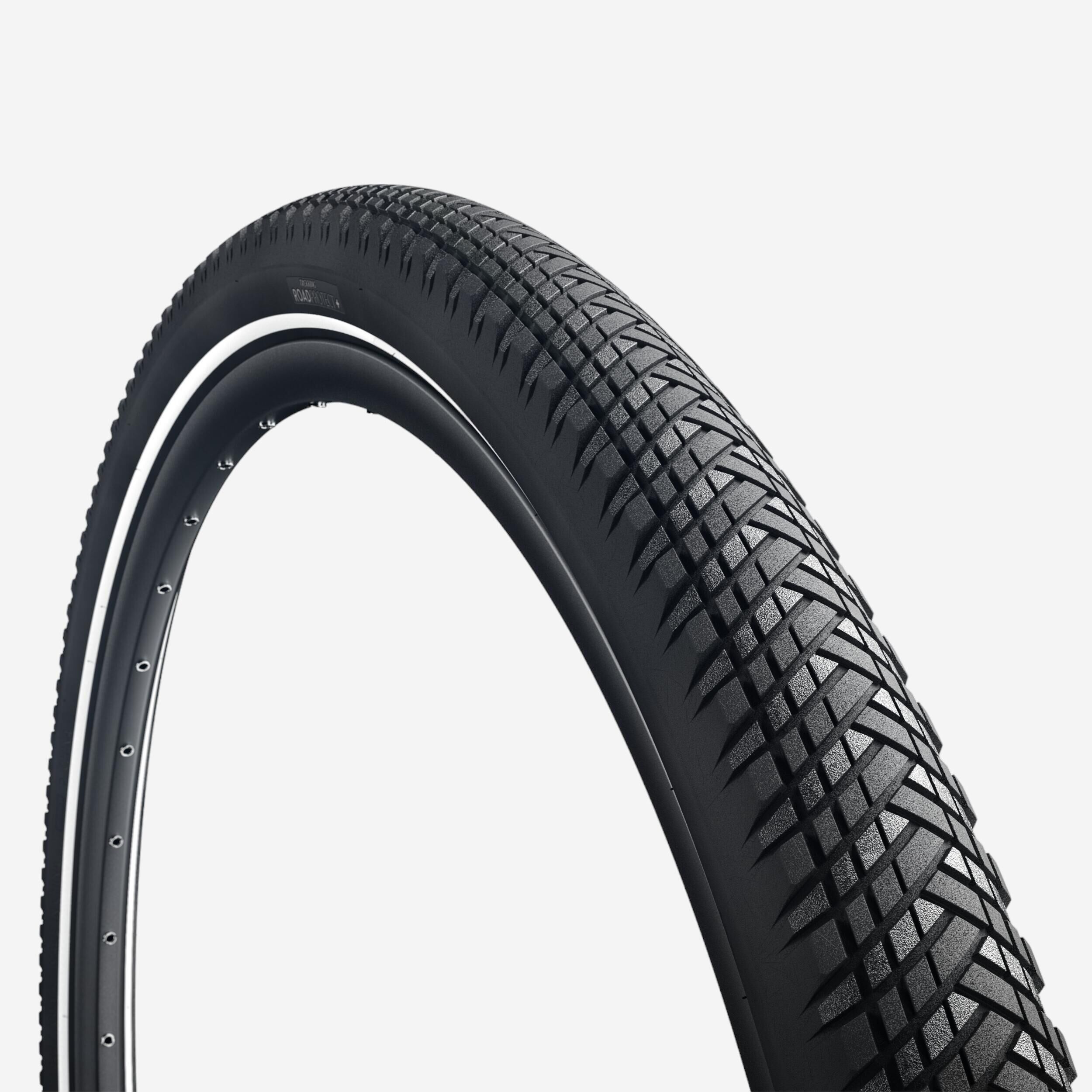 RIVERSIDE Puncture-Proof Hybrid Electric Bike Tyre RoadProtect+ 700 x 47 mm