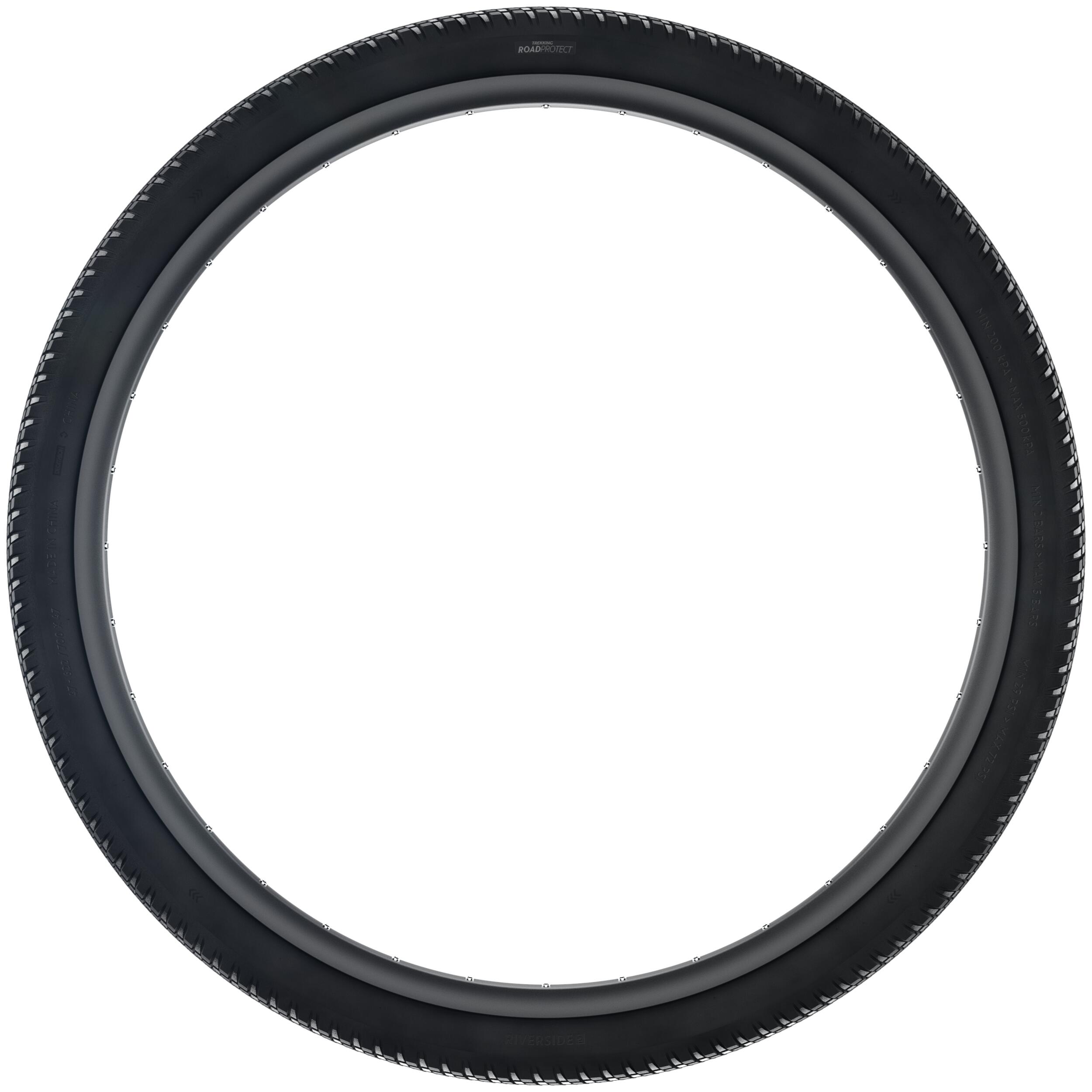 Hybrid Bike Tire – RoadProtect 28" x 1.85" / 700 x 47 mm - RIVERSIDE