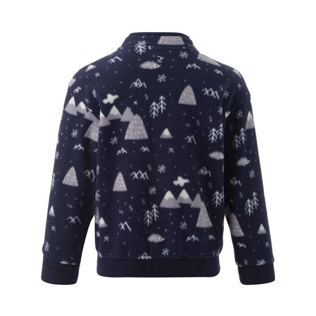 VESTE POLAIRE ENFANT MH150 - MARINE