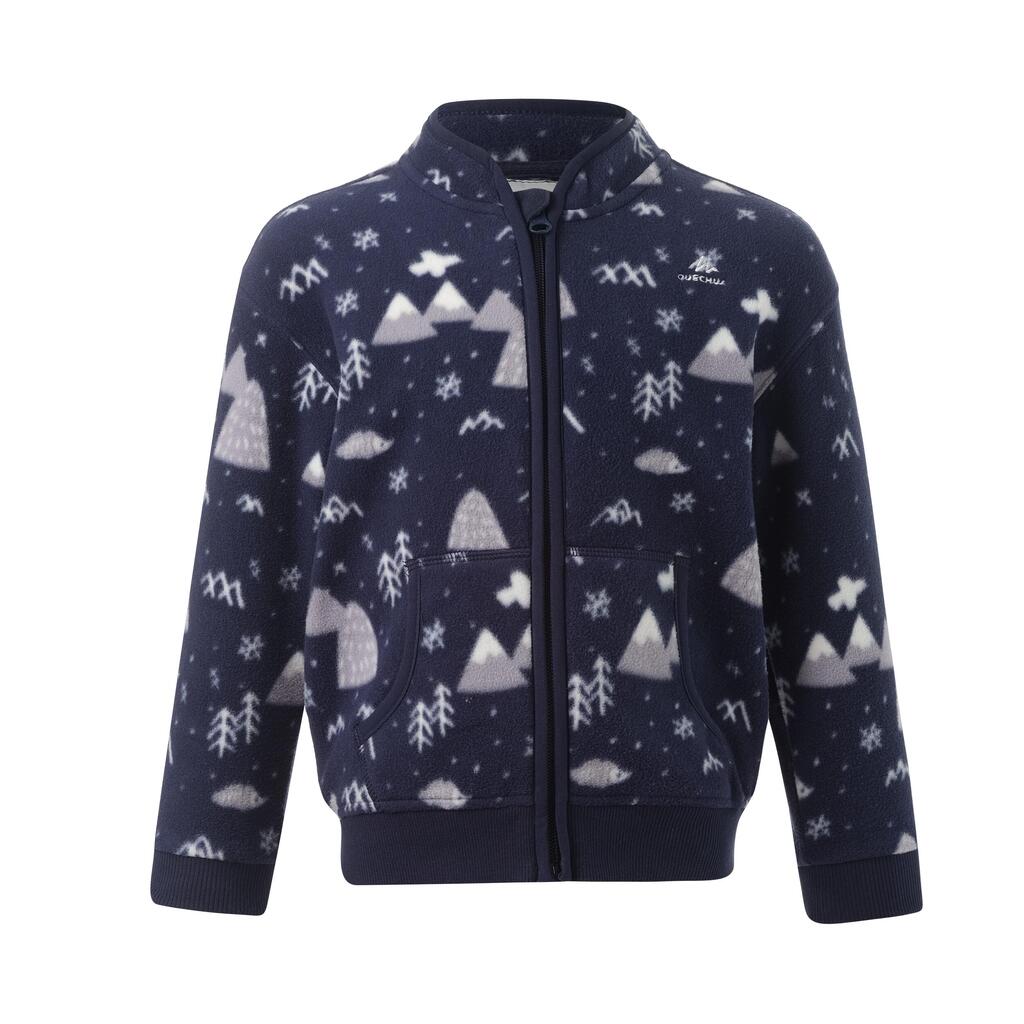 VESTE POLAIRE ENFANT MH150 - MARINE