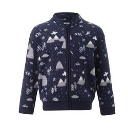 KID FLEECE JACKET MH150 NAVY