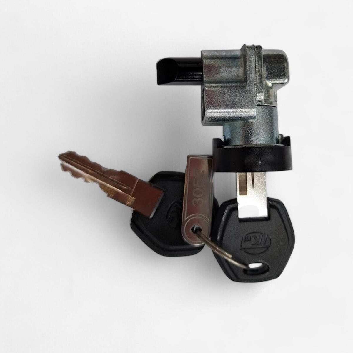 Barillet + cles  batterie pour batterie velocargo longtail r500 elektrique