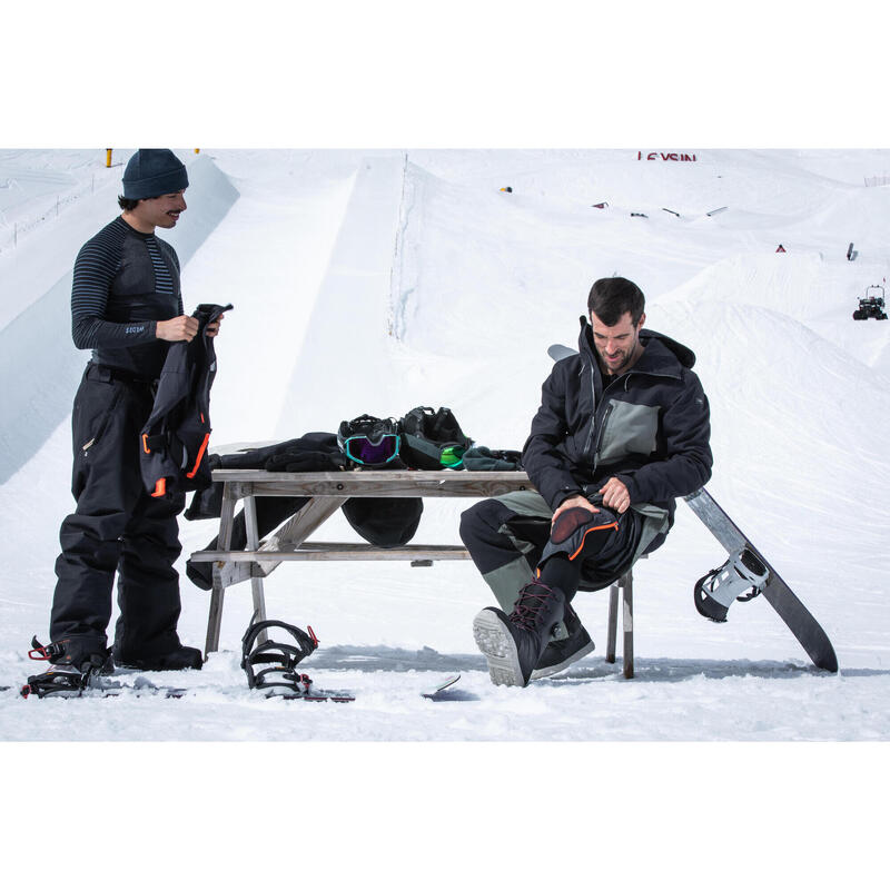 Adult Snowboarding Knee Protector - DKNEE D3O - Black