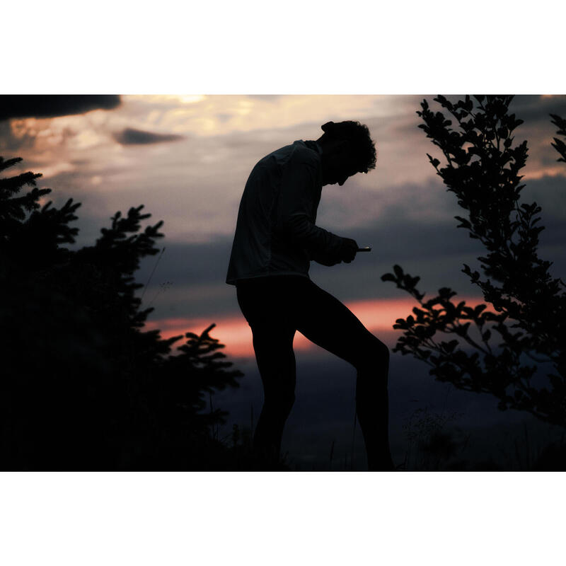 Lanternă Frontală Alergare Trail Running ONTRAIL 250 Lumeni Evadict 