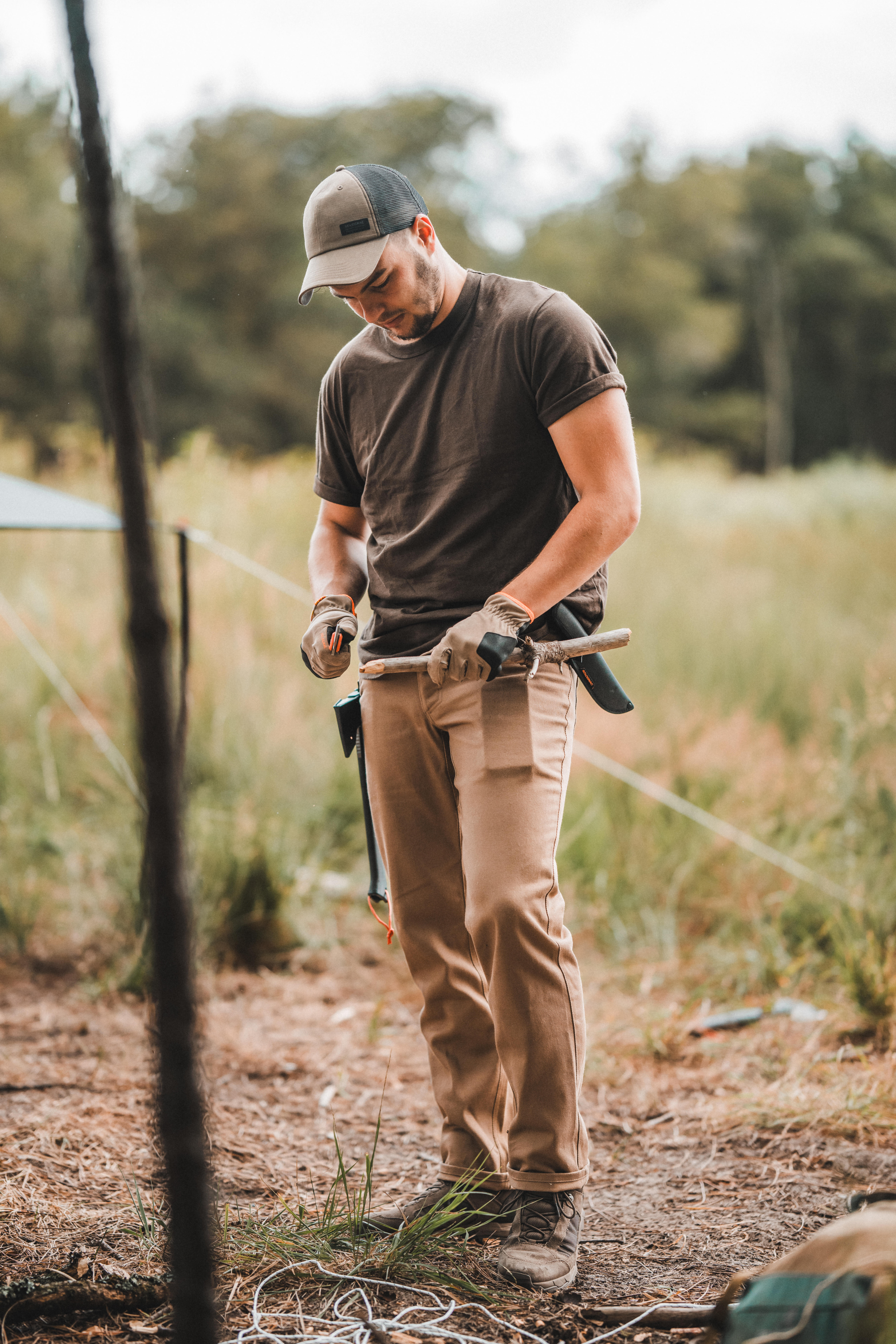 Outdoor CAP beige solognac