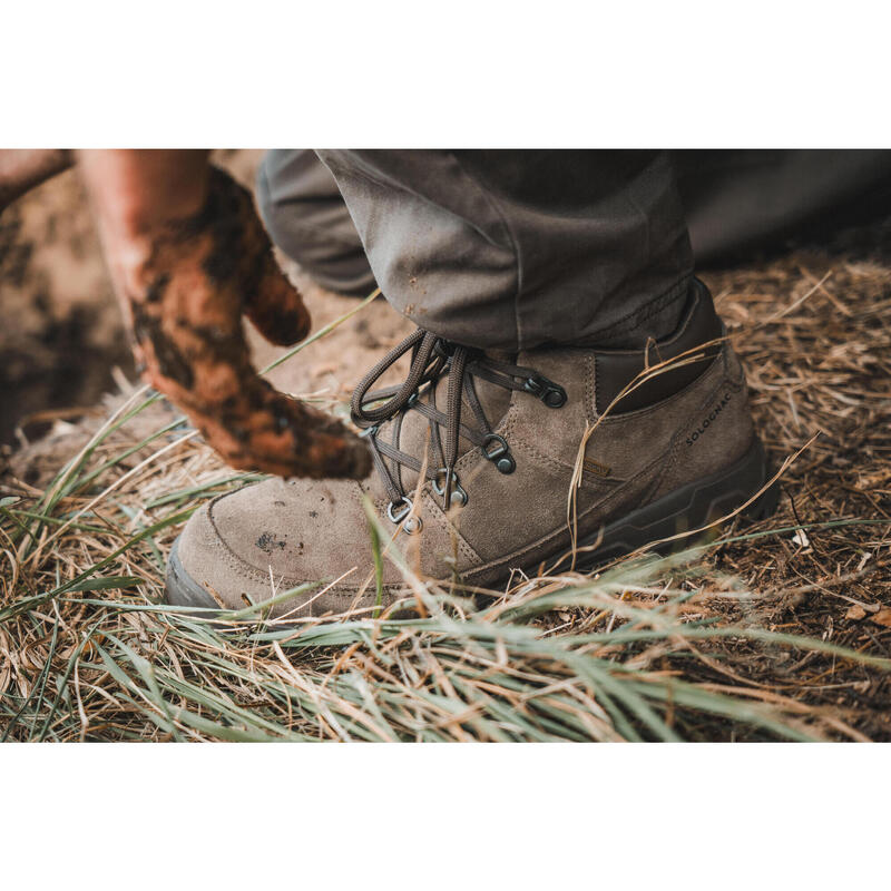 CHAUSSURES CHASSE IMPERMÉABLES MARRON CROSSHUNT 110 HERITAGE