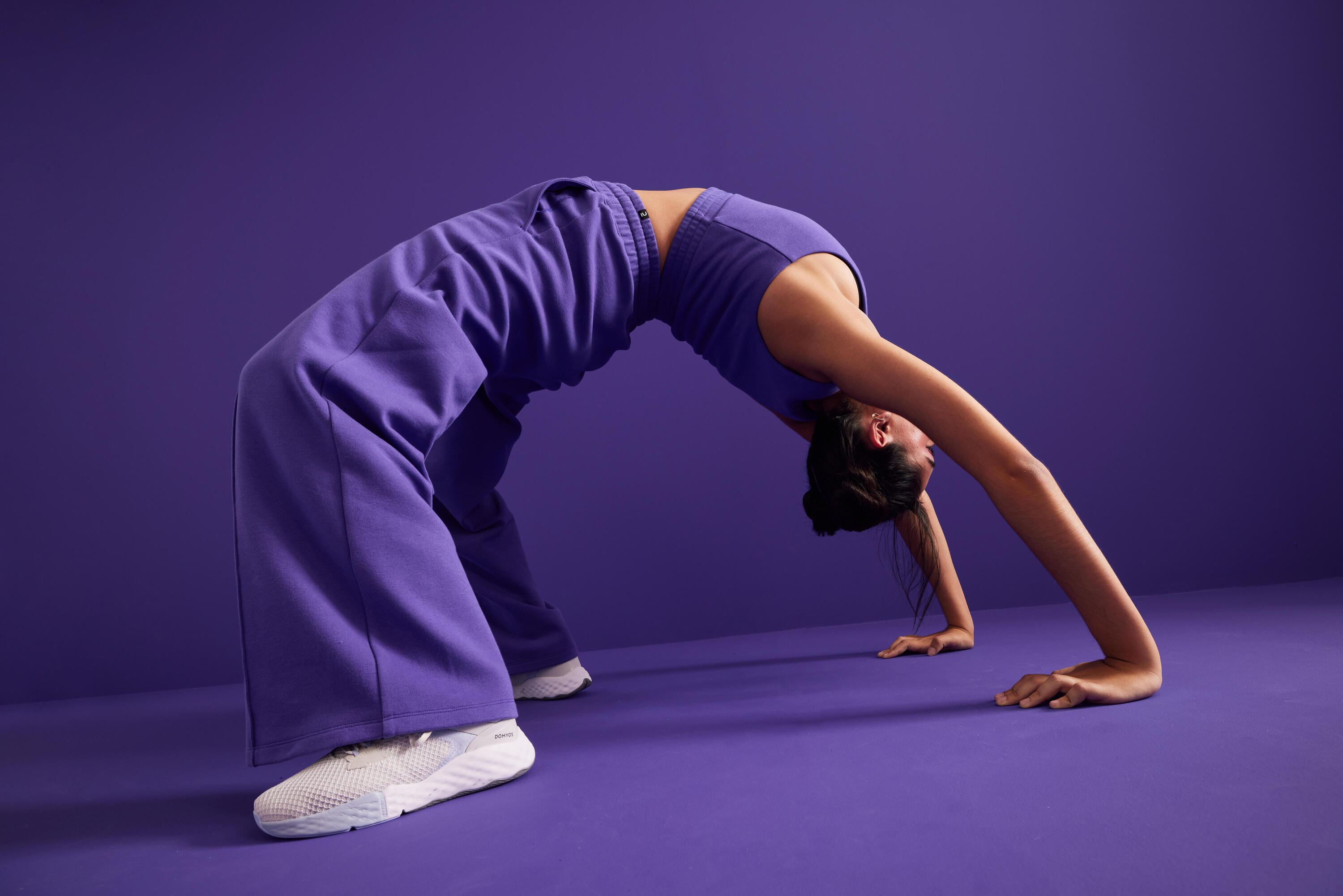 Koszulka bez rękawów damska Domyos Gym & Pilates 520 Crop 9/10