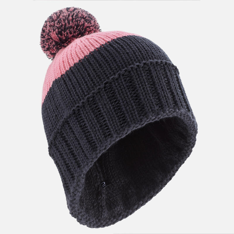 BONNET DE SKI GRAND NORD ADULTE MADE IN FRANCE - ROSE