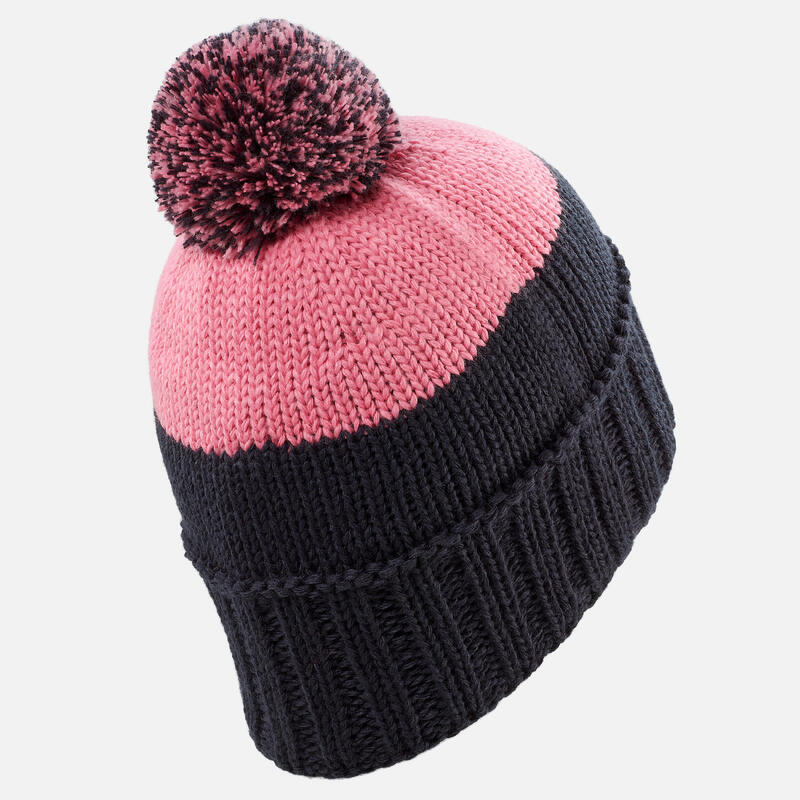 BONNET DE SKI GRAND NORD ADULTE MADE IN FRANCE - ROSE