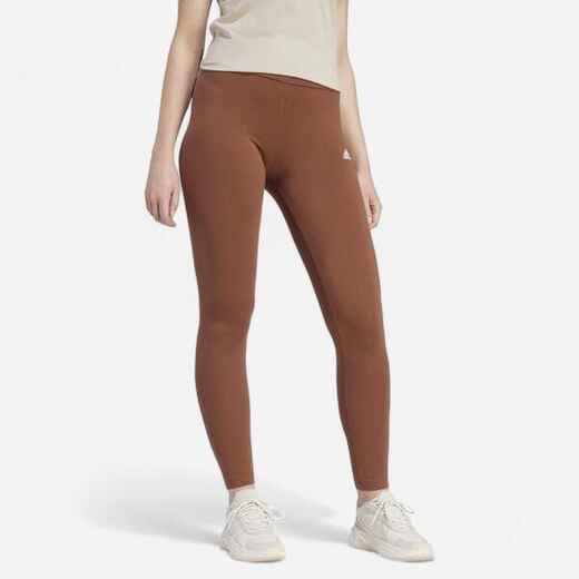 
      Women's Low-Impact Fitness Leggings - Brown
  