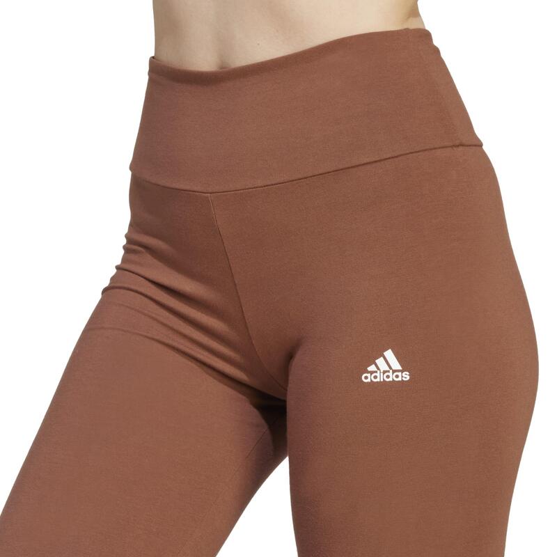 LEGGINGS DE FITNESS MULHER ADIDAS CASTANHO