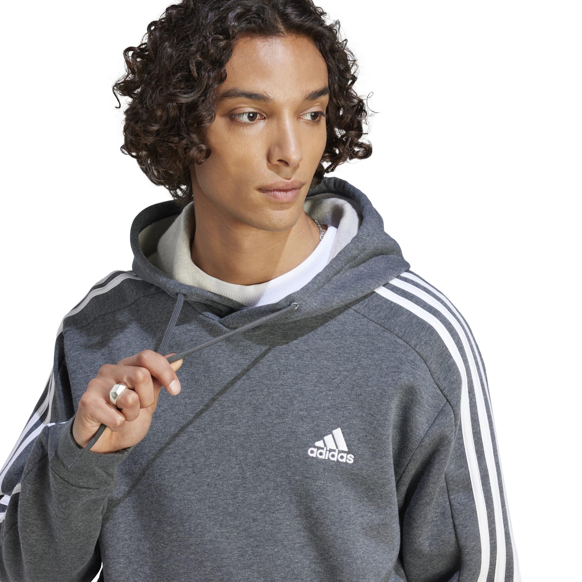 M17 Felpa Uomo Con Cerniera E Cappuccio - Morbida Casual Taglia L Grigio - 50% Cotone 50% Poliestere Riciclato