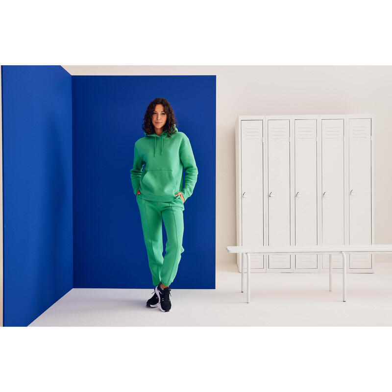Pantalon Chaud en Polaire pour Femmes 500 - Vert