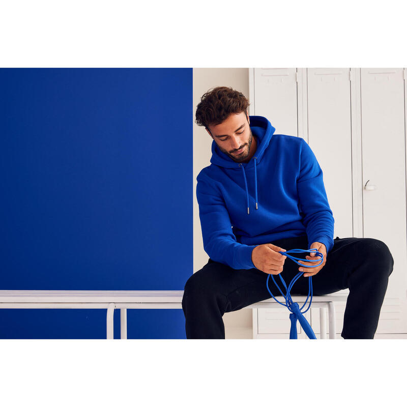 Sweat à capuche Fitness Homme - 520 Bleu