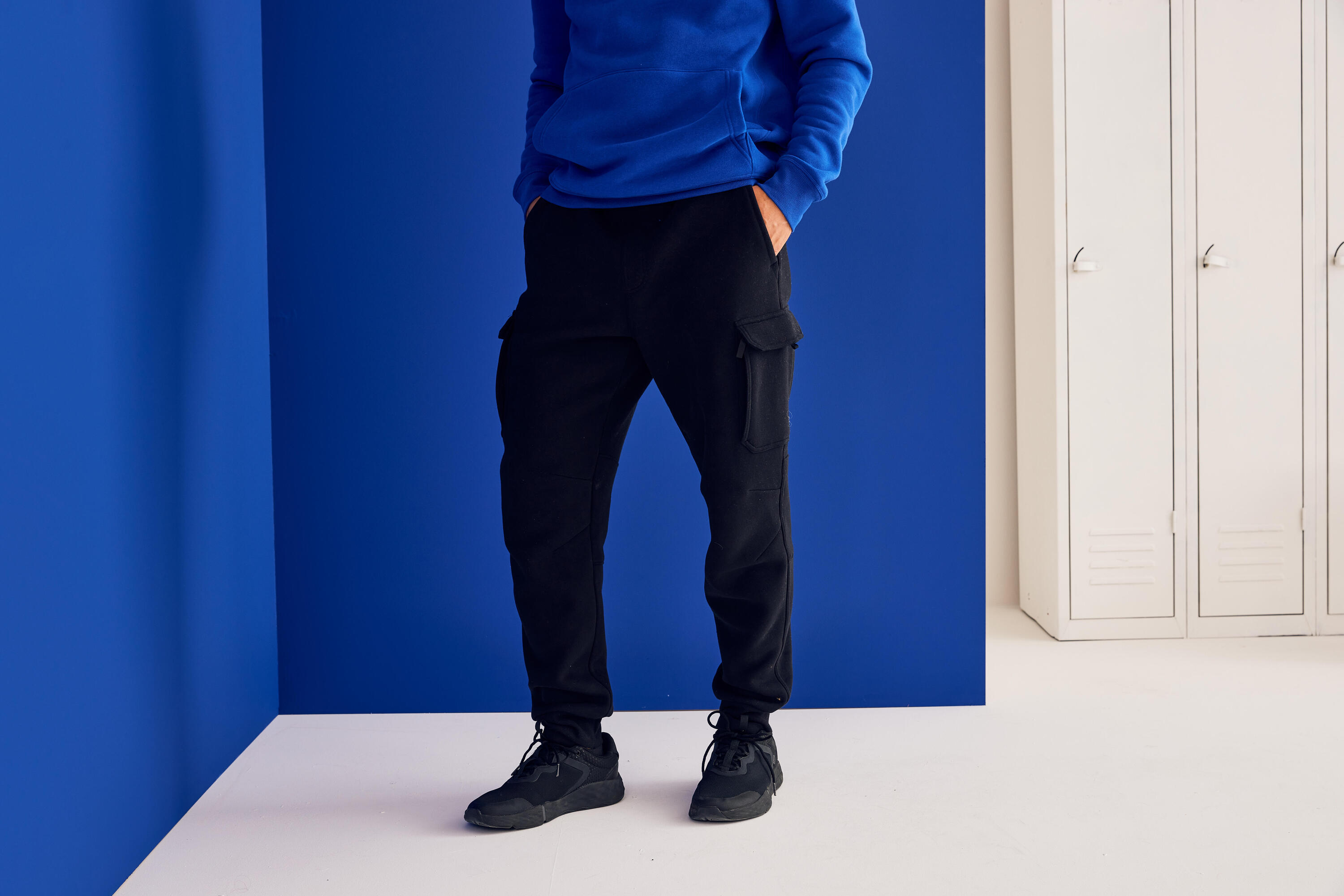 Pantalon de sport en coton ouaté homme 12/12