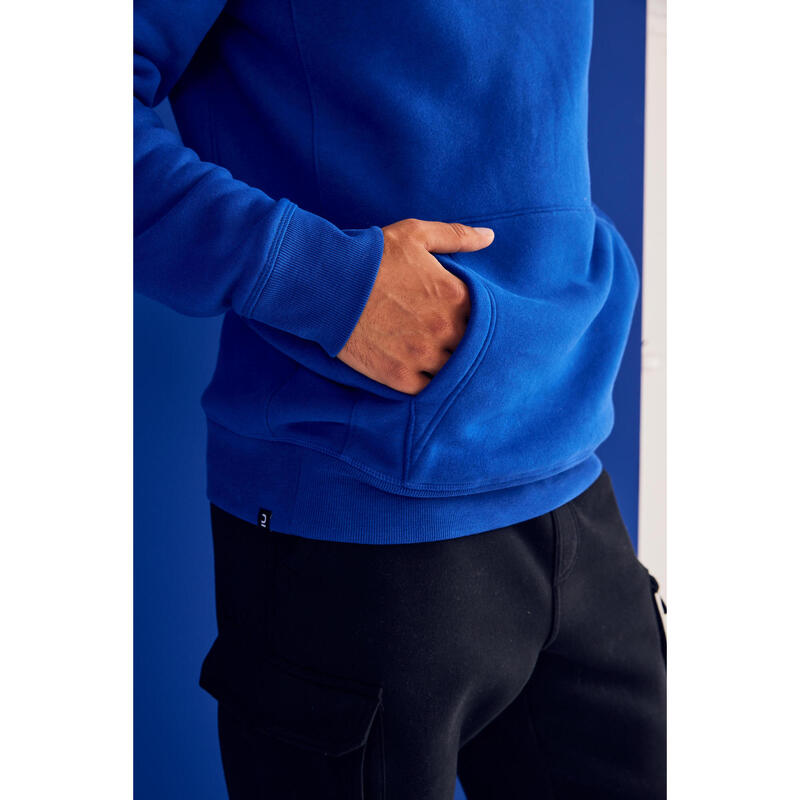 Sweat à capuche Fitness Homme - 520 Bleu