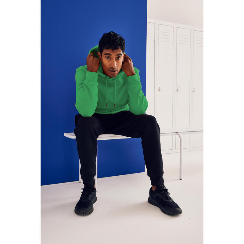 Sweatshirt com Capuz de Fitness Homem 520 Verde