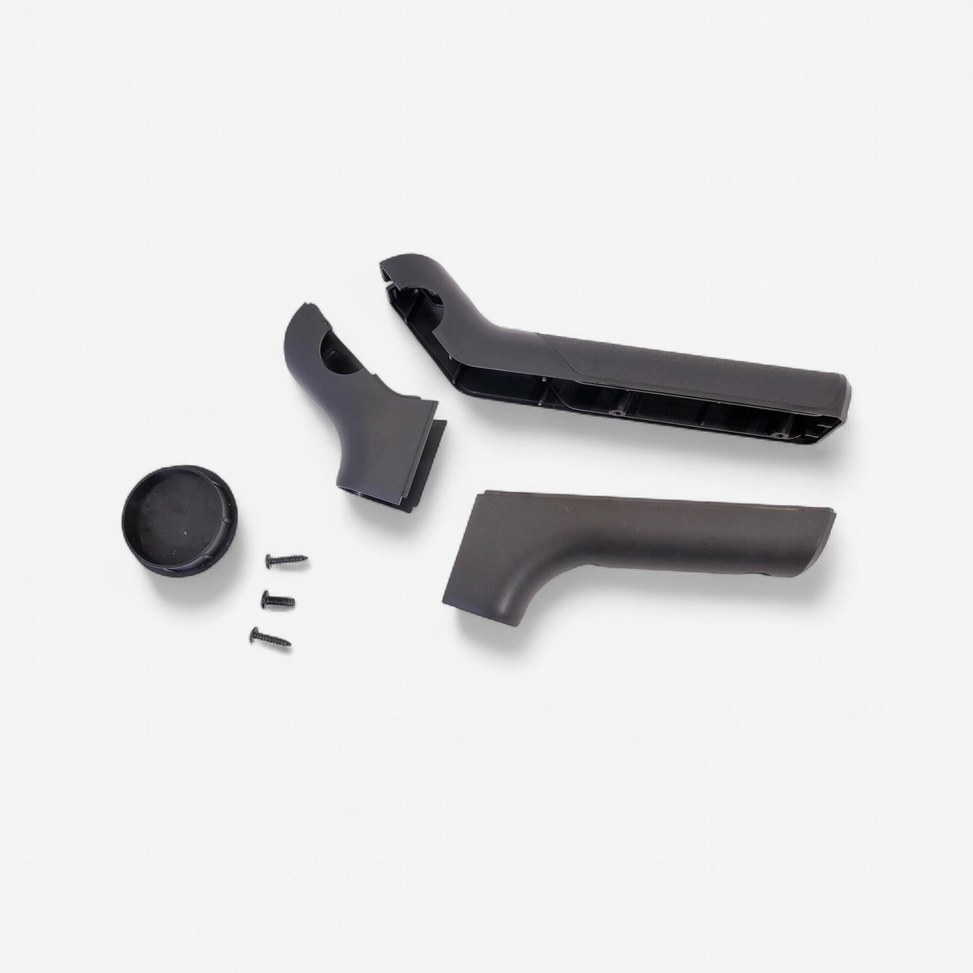 RUN500 CACHES PLASTIQUE DROIT