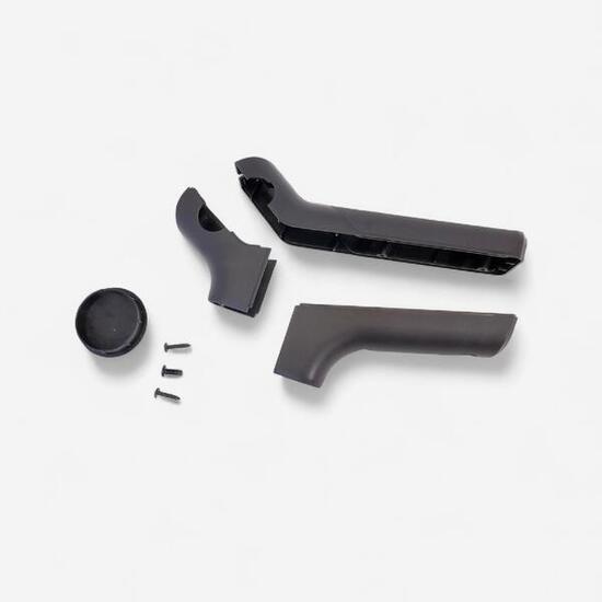 RUN500 CACHES PLASTIQUE DROIT