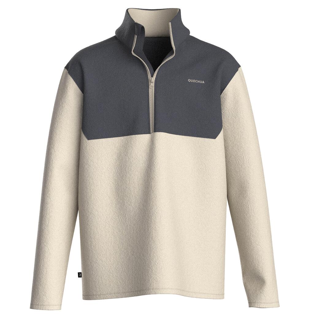 BOYS’ FLEECE PULLOVER MH100 1/2 TW