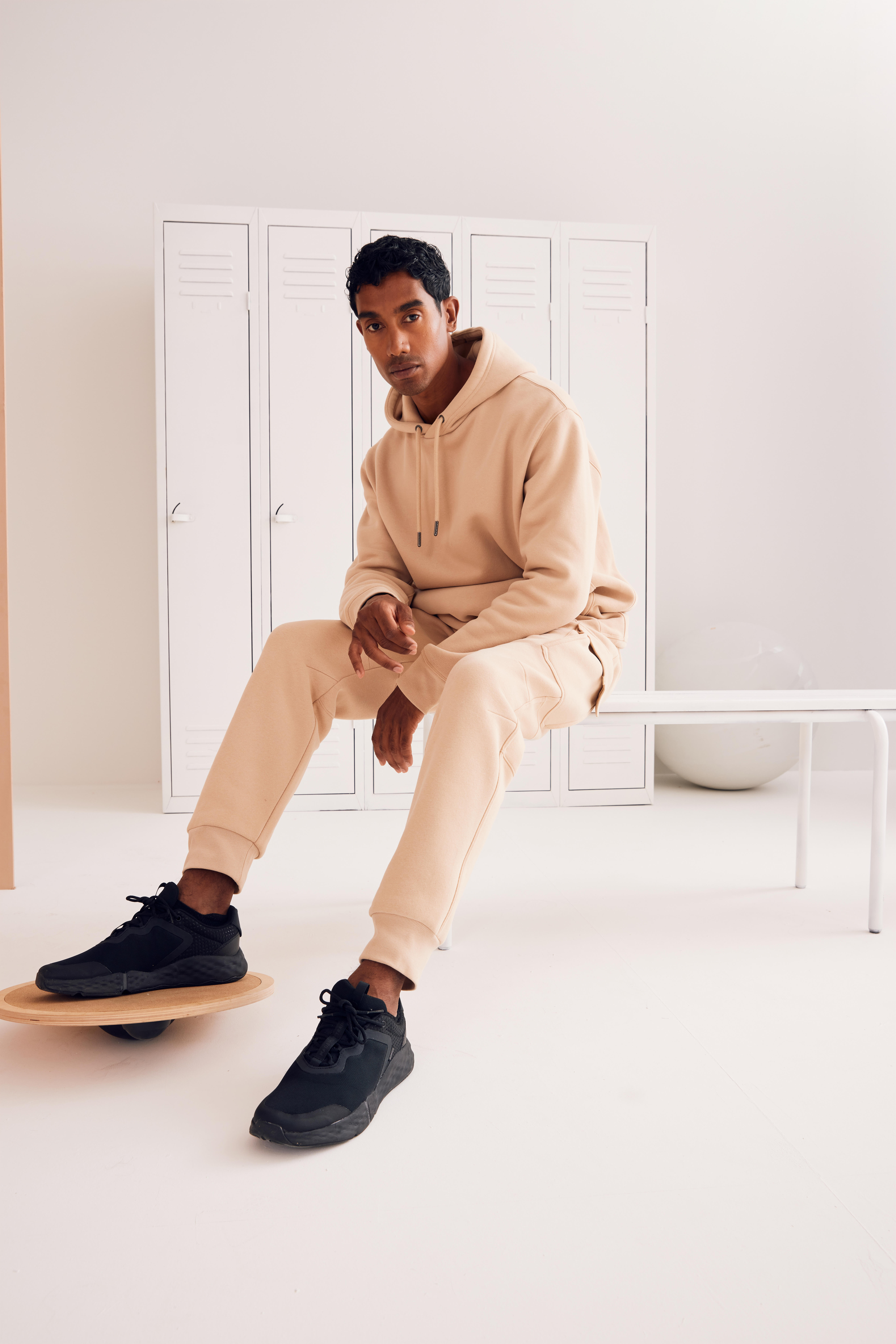 Men’s Brushed Fleece Hoodie – 520 - DOMYOS