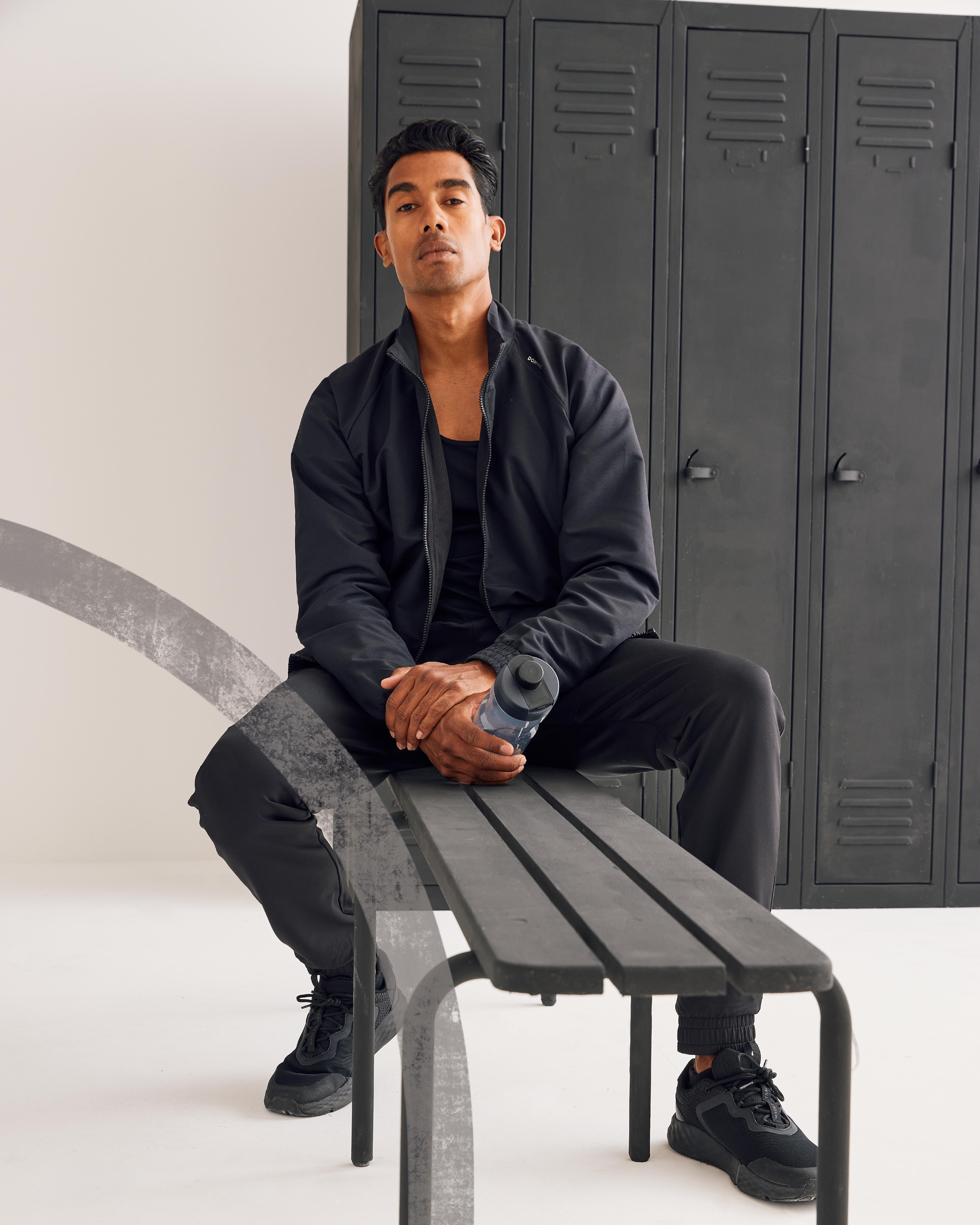 Manteau de sport homme – Essentielle noir - DOMYOS