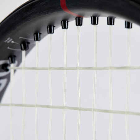 Suaugusiųjų teniso raketė „Softfeel 107“, juoda ir raudona