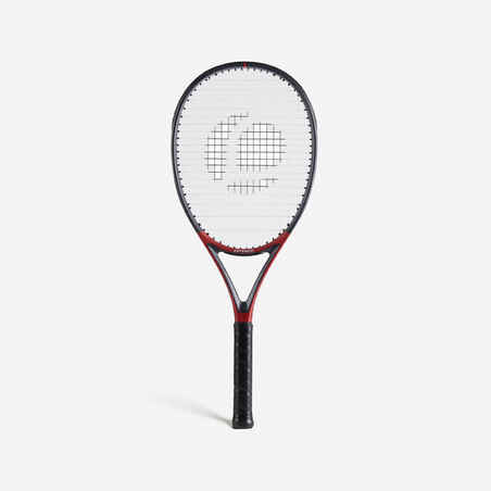 Lopar za tenis Softfeel 107 za odrasle - črn/rdeč