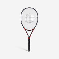 Tennisracket voor volwassenen Softfeel 107 zwart/rood