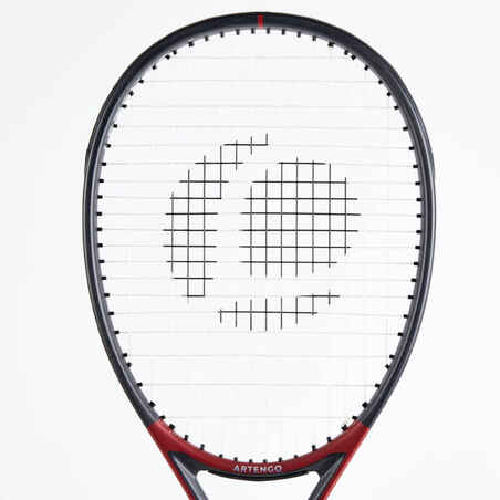 Adult Tennis Racket Softfeel 107 - Black/Red