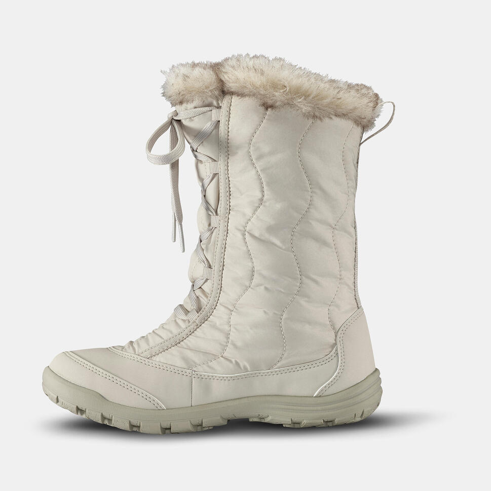 Buty turystyczne śniegowce dla dzieci Quechua SH500 Warm wodoodporne suwak