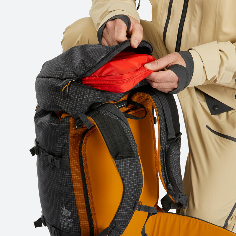 Sac à dos de ski randonnée / splitboard 40l Wilder Touring - noir