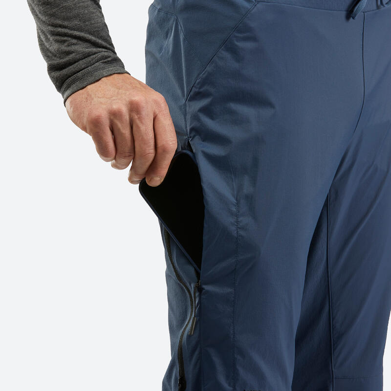 PANTALON SKI DE RANDONNÉE LEGER HOMME PACER - BLEU FONCÉ