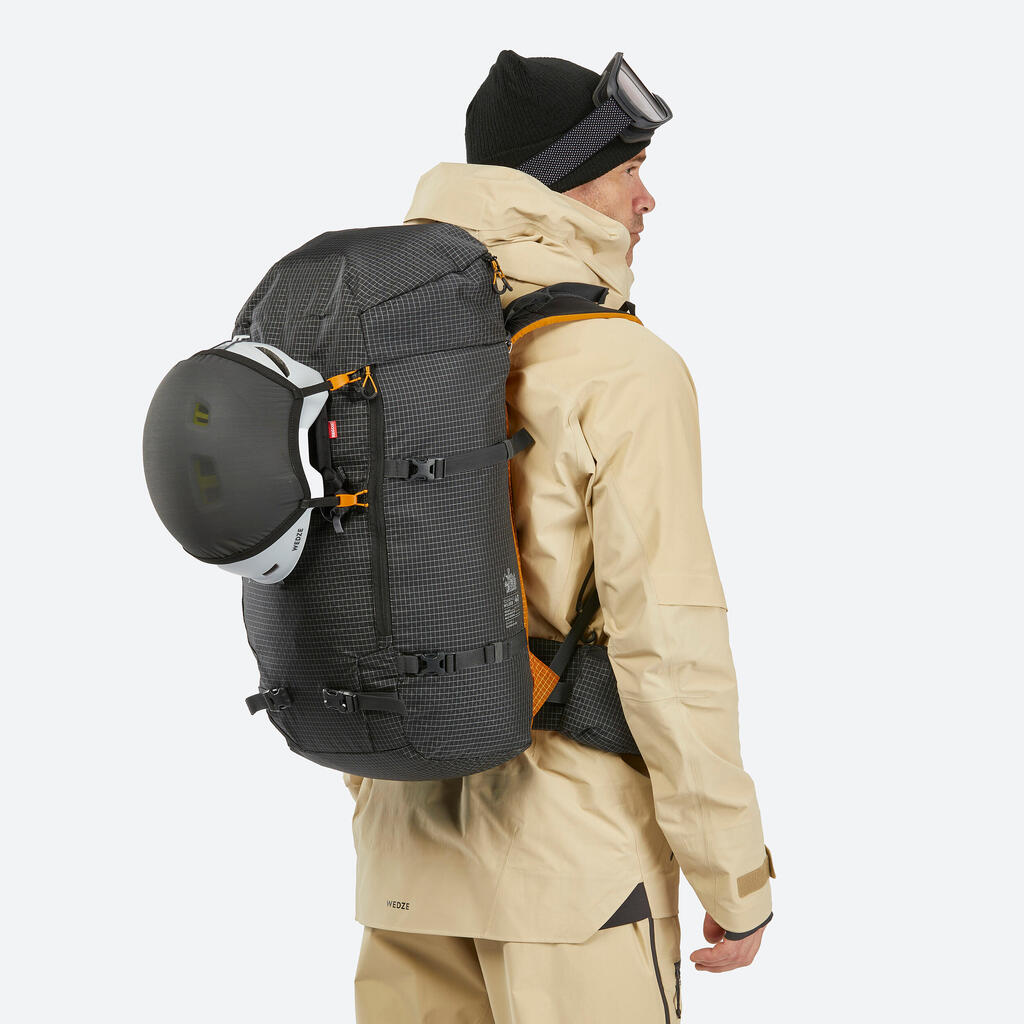 Crni ranac za skijanje WILDER TOURING SPLITBOARD 40 l