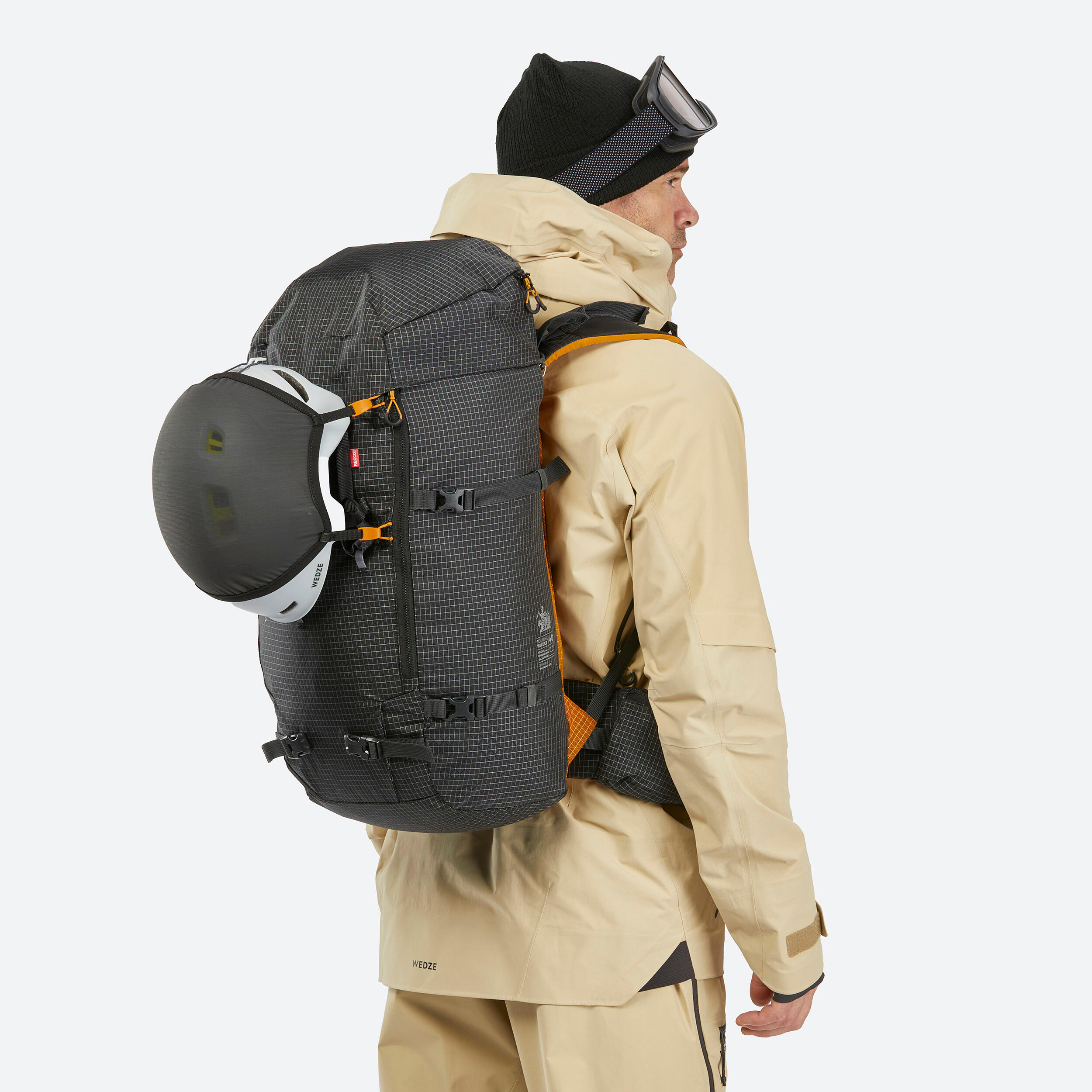 Skirucksack Tourenski / Splitboard - Wilder Touring 40 L schwarz ...