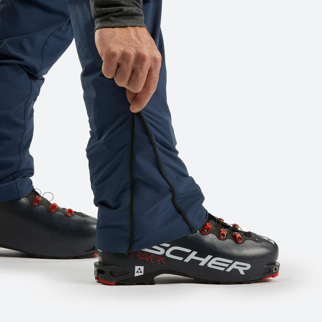 Pánske ľahké skialpinistické nohavice Pacer tmavomodré