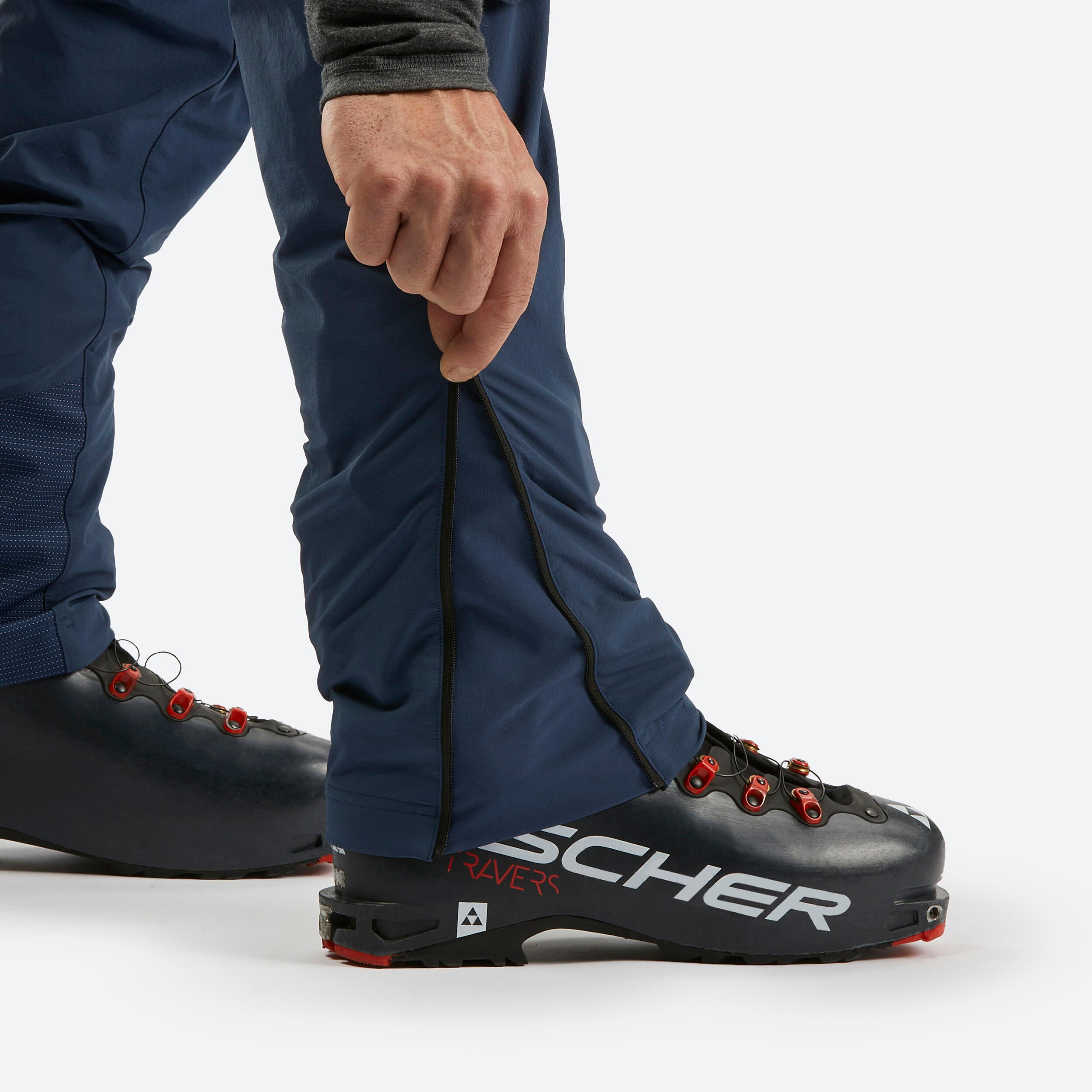 Lichte toerskibroek voor heren Pacer donkerblauw 9/16