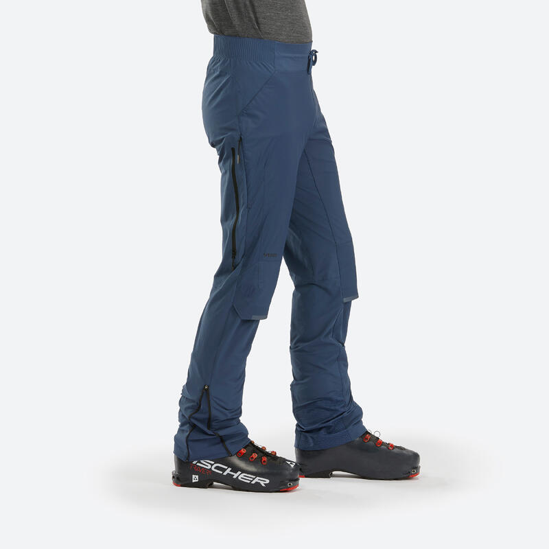 PANTALON SKI DE RANDONNÉE LEGER HOMME PACER - BLEU FONCÉ