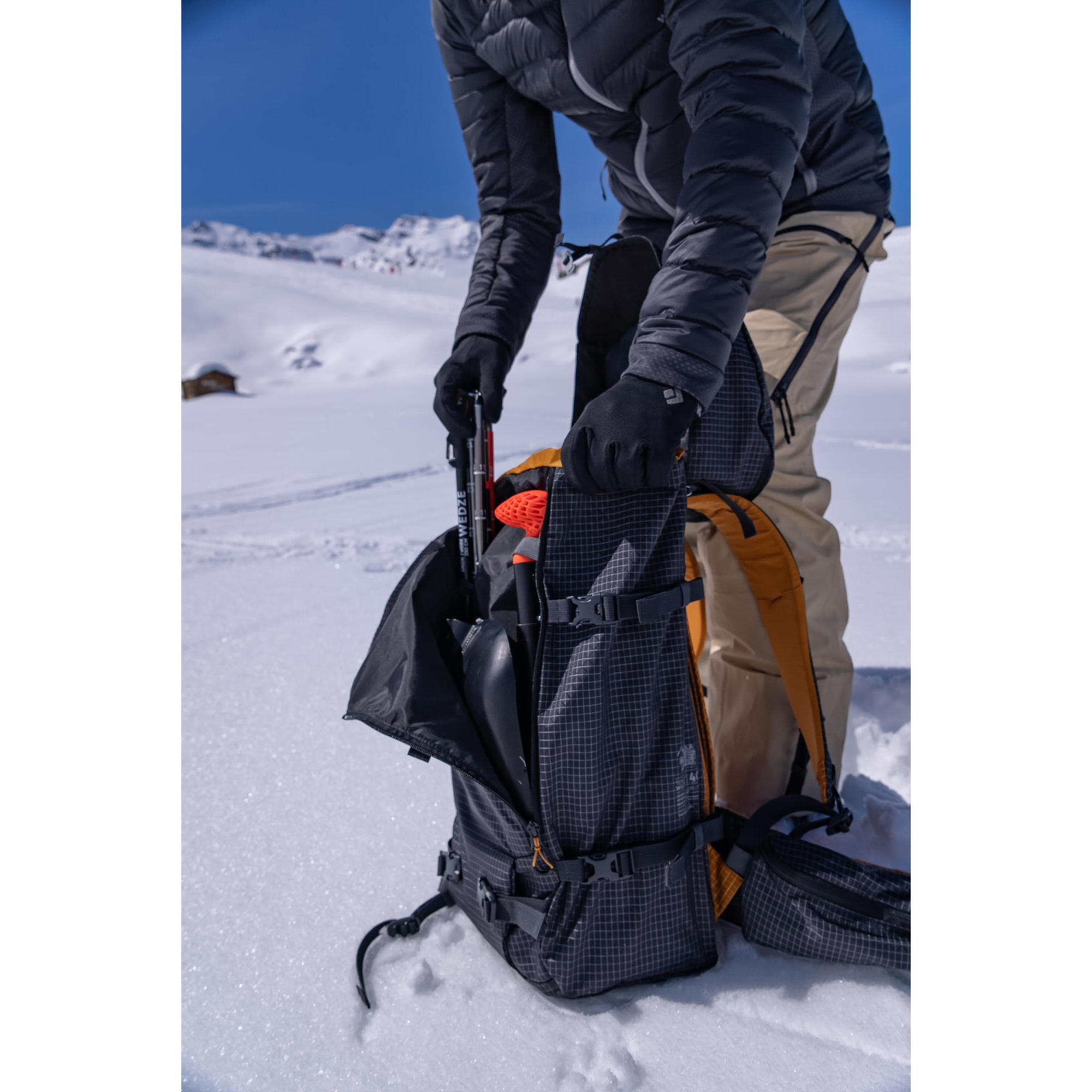 Mochila esqui travesia 40L WILDER Decathlon