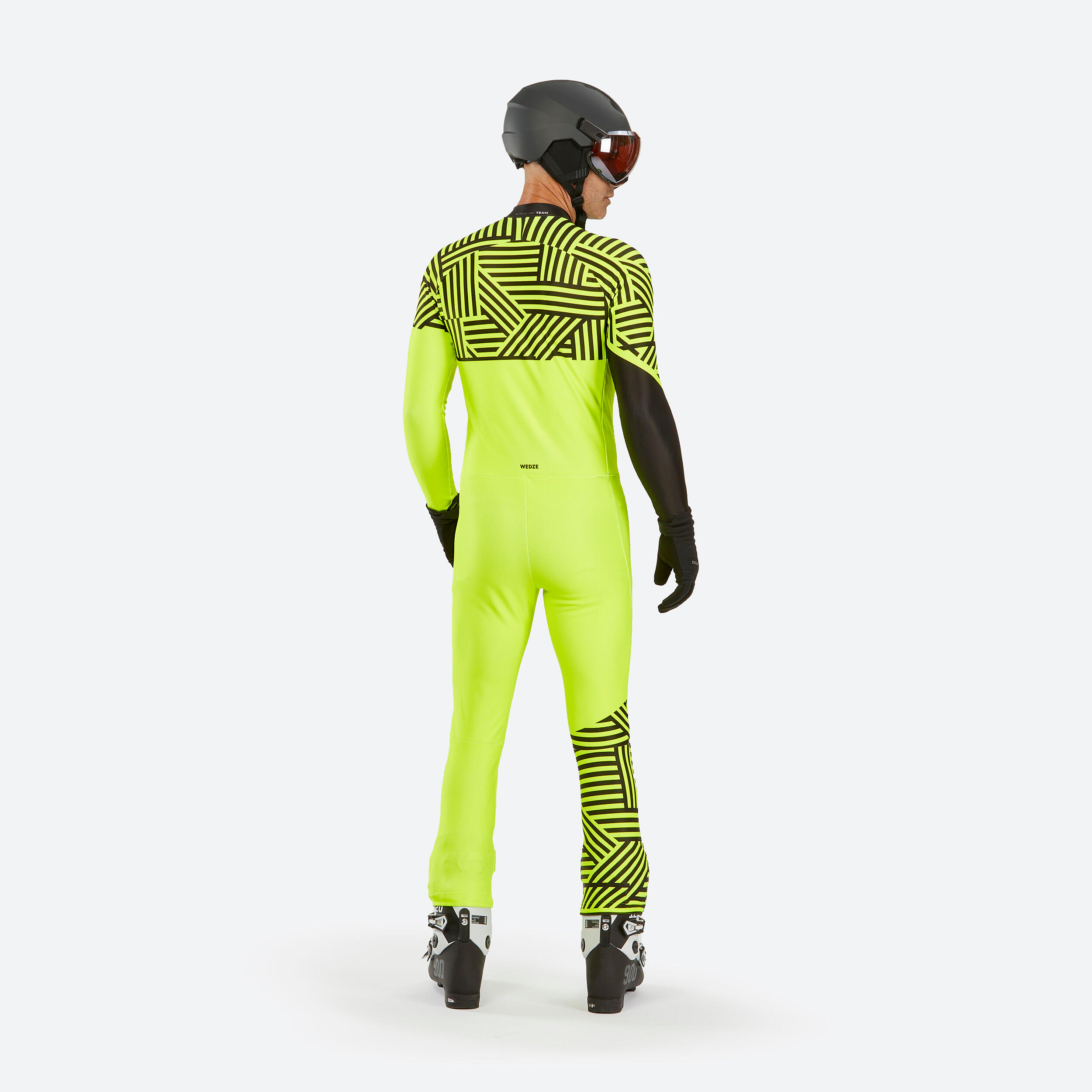 ADULT COMPETITION SKI SUIT 980 - YELLOW 4/6