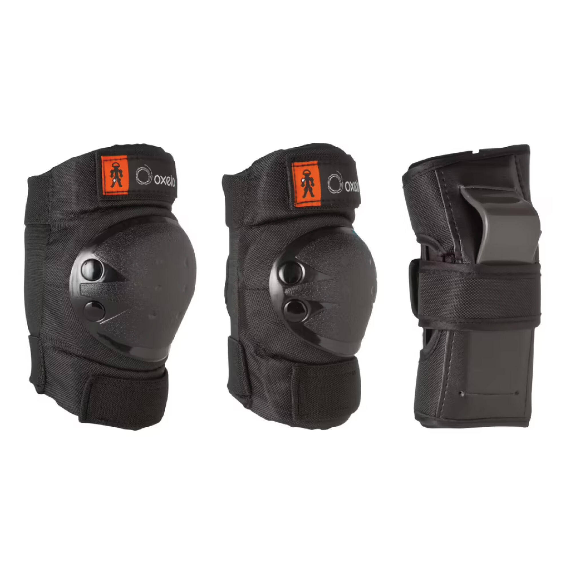 Kids' 3-Piece Safety Guards - Black -  1