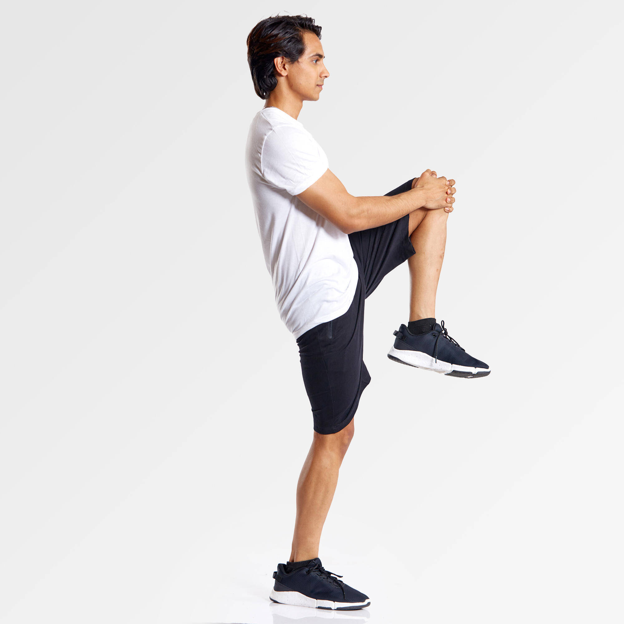 Men's Tshirt Regular Fit For Light Activity-White -  5
